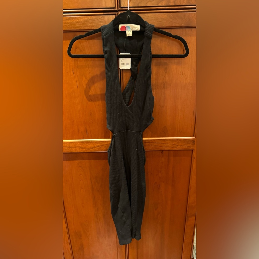 NWT Free People Beach Lost and Found Mini. Black. Medium